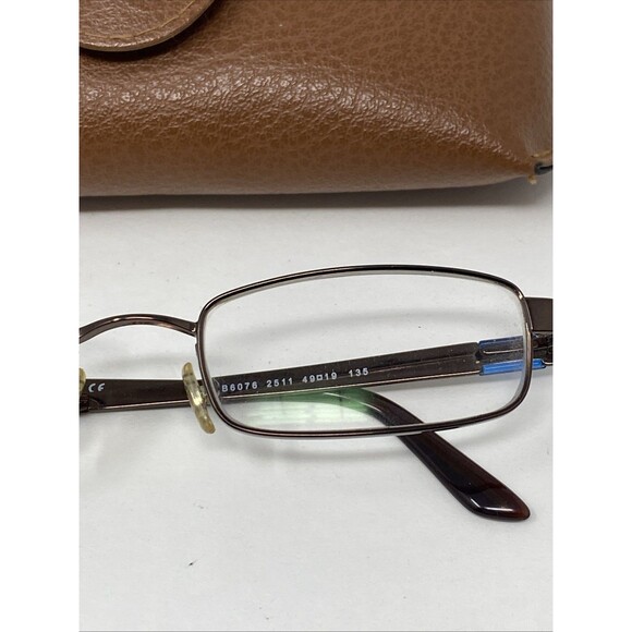 Ray-Ban Eyeglasses Frame RB 6076 2511 Brown Metal Full Rim 49-19 135 FRAMES ONLY - Picture 3 of 6